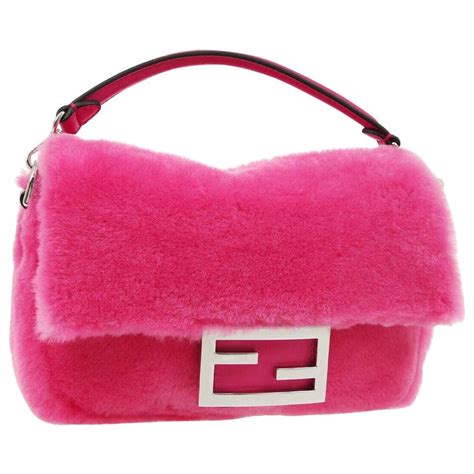 pink bag fendi|hot pink fendi bag.